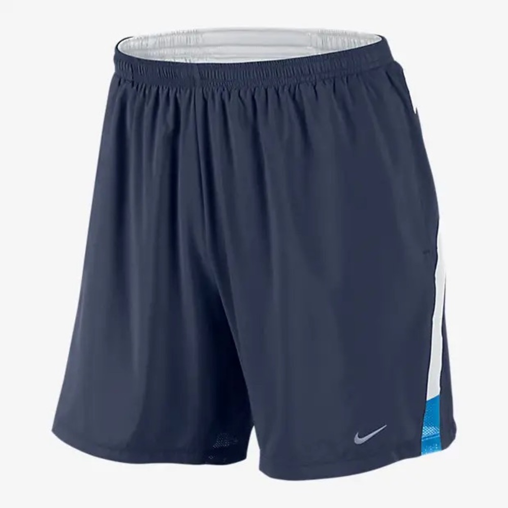 Nike Challenger 7' Dri-Fit Navy Running Shorts Size S